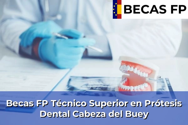 Becas FP Técnico Superior en Prótesis Dental en Cabeza del Buey