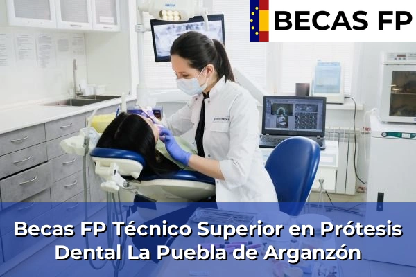 Becas FP Técnico Superior en Prótesis Dental en La Puebla de Arganzón