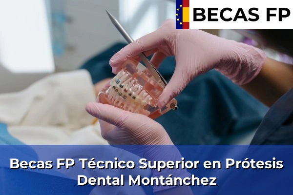 Becas FP Técnico Superior en Prótesis Dental en Montánchez