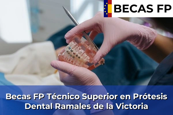 Becas FP Técnico Superior en Prótesis Dental en Ramales de la Victoria