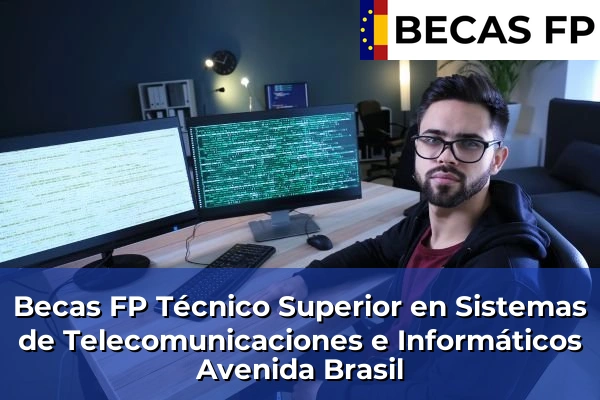 Becas FP Técnico Superior en Sistemas de Telecomunicaciones e Informáticos en Avenida Brasil