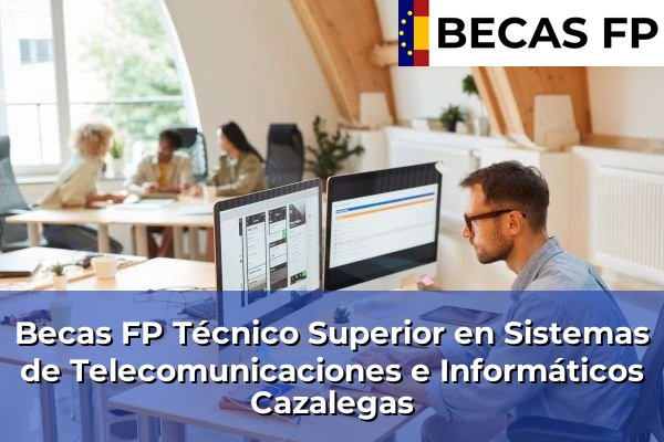Becas FP Técnico Superior en Sistemas de Telecomunicaciones e Informáticos en Cazalegas