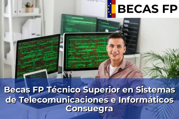 Becas FP Técnico Superior en Sistemas de Telecomunicaciones e Informáticos en Consuegra