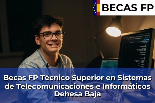 Becas FP Técnico Superior en Sistemas de Telecomunicaciones e Informáticos en Dehesa Baja
