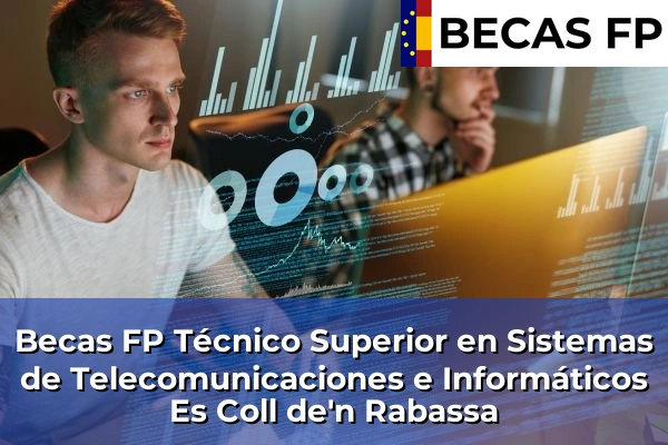 Becas FP Técnico Superior en Sistemas de Telecomunicaciones e Informáticos en Es Coll de'n Rabassa