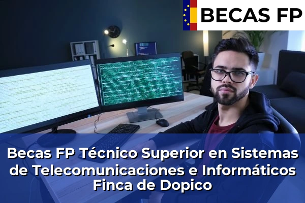 Becas FP Técnico Superior en Sistemas de Telecomunicaciones e Informáticos en Finca de Dopico