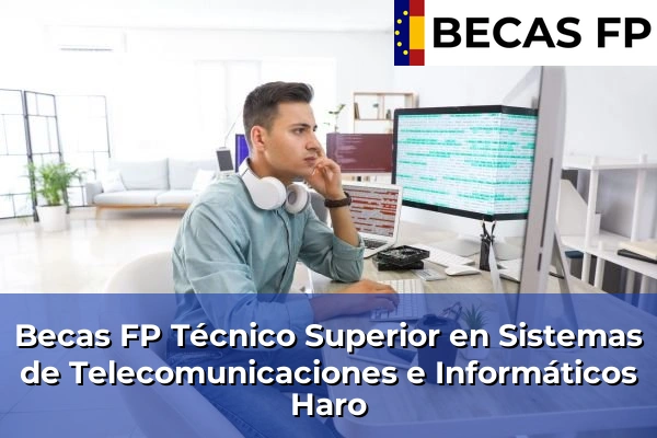 Becas FP Técnico Superior en Sistemas de Telecomunicaciones e Informáticos en Haro