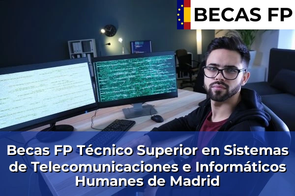 Becas FP Técnico Superior en Sistemas de Telecomunicaciones e Informáticos en Humanes de Madrid