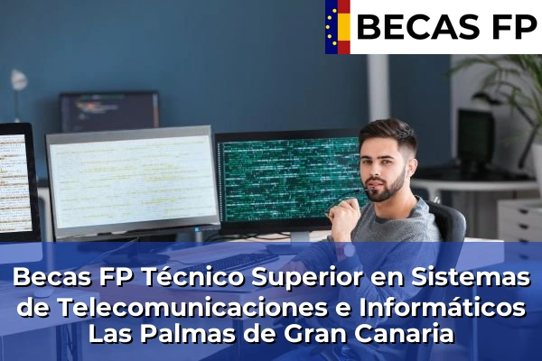 Becas FP Técnico Superior en Sistemas de Telecomunicaciones e Informáticos en Las Palmas de Gran Canaria