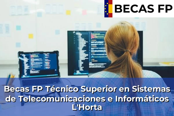 Becas FP Técnico Superior en Sistemas de Telecomunicaciones e Informáticos en L'Horta