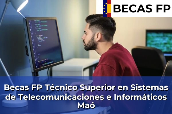 Becas FP Técnico Superior en Sistemas de Telecomunicaciones e Informáticos en Maó