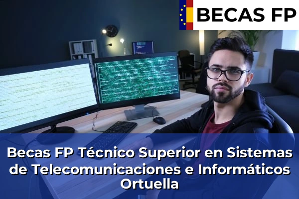 Becas FP Técnico Superior en Sistemas de Telecomunicaciones e Informáticos en Ortuella