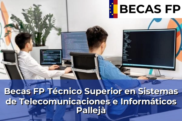 Becas FP Técnico Superior en Sistemas de Telecomunicaciones e Informáticos en Pallejà