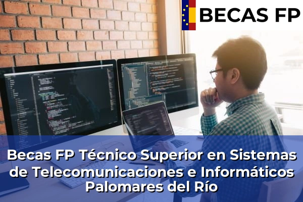 Becas FP Técnico Superior en Sistemas de Telecomunicaciones e Informáticos en Palomares del Río