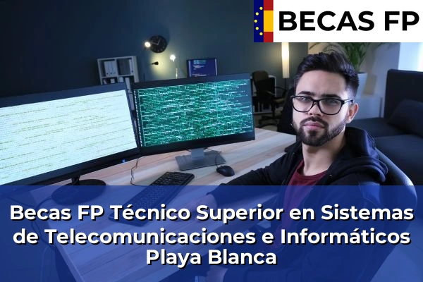 Becas FP Técnico Superior en Sistemas de Telecomunicaciones e Informáticos en Playa Blanca
