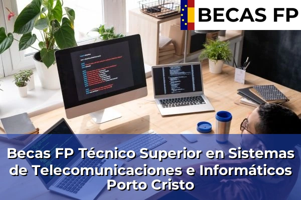 Becas FP Técnico Superior en Sistemas de Telecomunicaciones e Informáticos en Porto Cristo