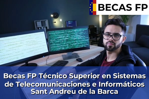 Becas FP Técnico Superior en Sistemas de Telecomunicaciones e Informáticos en Sant Andreu de la Barca