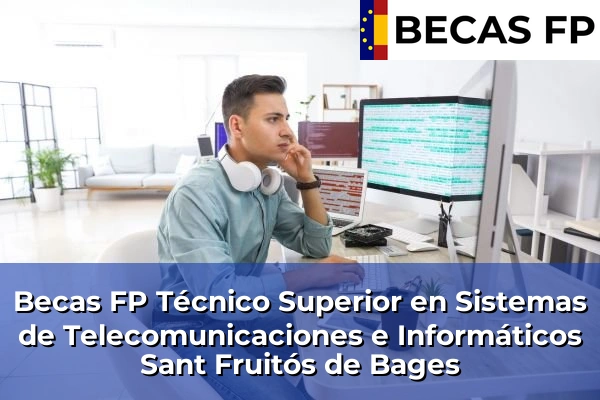 Becas FP Técnico Superior en Sistemas de Telecomunicaciones e Informáticos en Sant Fruitós de Bages