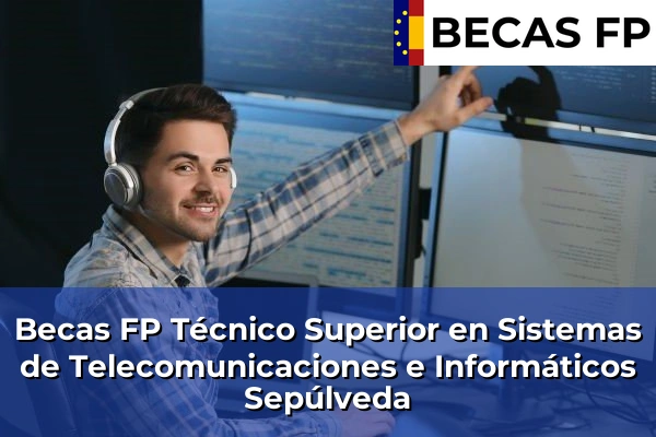 Becas FP Técnico Superior en Sistemas de Telecomunicaciones e Informáticos en Sepúlveda