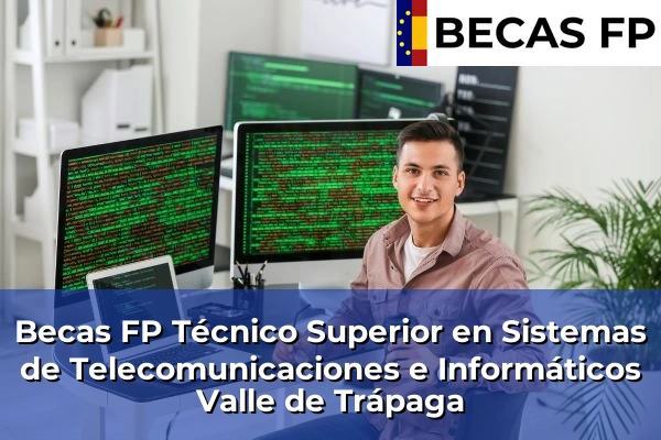 Becas FP Técnico Superior en Sistemas de Telecomunicaciones e Informáticos en Valle de Trápaga