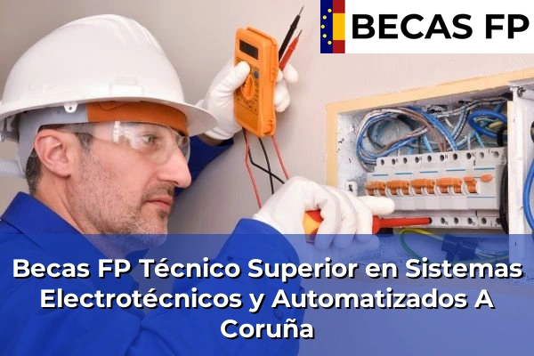 Becas FP Técnico Superior en Sistemas Electrotécnicos y Automatizados en A Coruña 4 Becas FP Técnico Superior en Sistemas Electrotécnicos y Automatizados en A Coruña