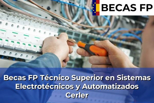 Becas FP Técnico Superior en Sistemas Electrotécnicos y Automatizados en Cerler