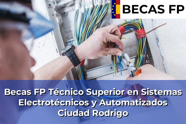 Becas FP Técnico Superior en Sistemas Electrotécnicos y Automatizados en Ciudad Rodrigo