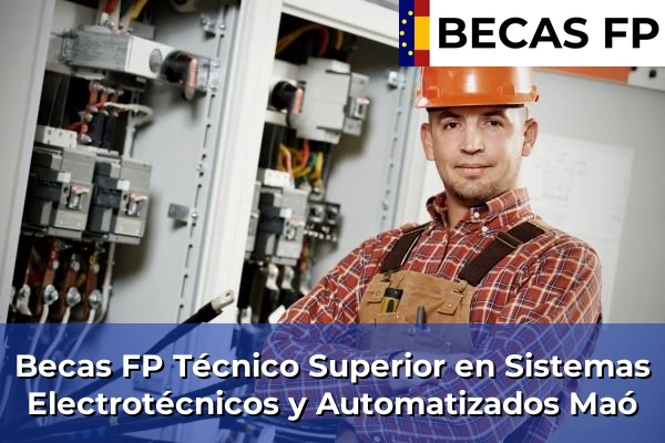 Becas FP Técnico Superior en Sistemas Electrotécnicos y Automatizados en Maó
