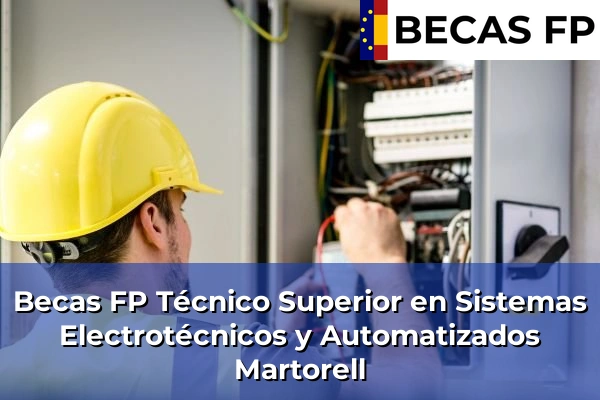Becas FP Técnico Superior en Sistemas Electrotécnicos y Automatizados en Martorell