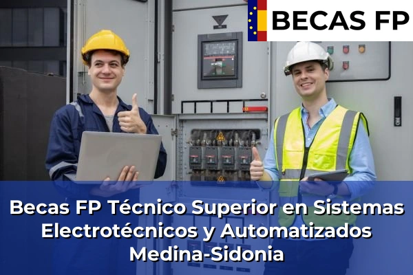 Becas FP Técnico Superior en Sistemas Electrotécnicos y Automatizados en Cádiz 24 Becas FP Técnico Superior en Sistemas Electrotécnicos y Automatizados en Medina-Sidonia