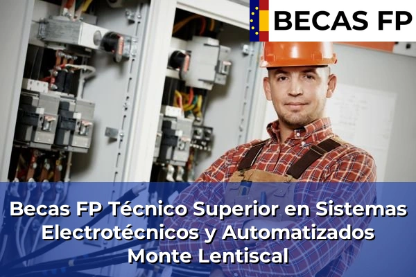 Becas FP Técnico Superior en Sistemas Electrotécnicos y Automatizados en Monte Lentiscal