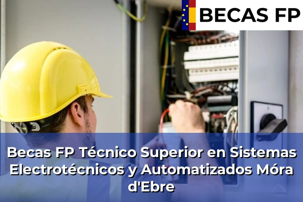 Becas FP Técnico Superior en Sistemas Electrotécnicos y Automatizados en Móra d'Ebre