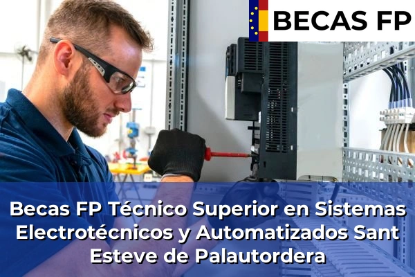 Becas FP Técnico Superior en Sistemas Electrotécnicos y Automatizados en Sant Esteve de Palautordera