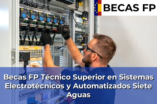 Becas FP Técnico Superior en Sistemas Electrotécnicos y Automatizados en Siete Aguas