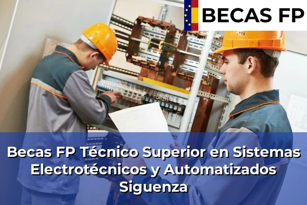 Becas FP Técnico Superior en Sistemas Electrotécnicos y Automatizados en Siguenza