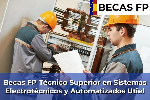 Becas FP Técnico Superior en Sistemas Electrotécnicos y Automatizados en Utiel