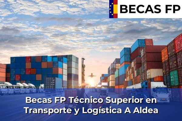 Becas FP Técnico Superior en Transporte y Logística en A Aldea