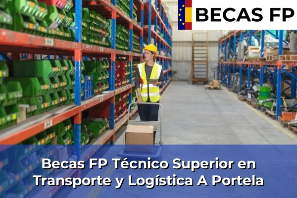 Becas FP Técnico Superior en Transporte y Logística en A Portela