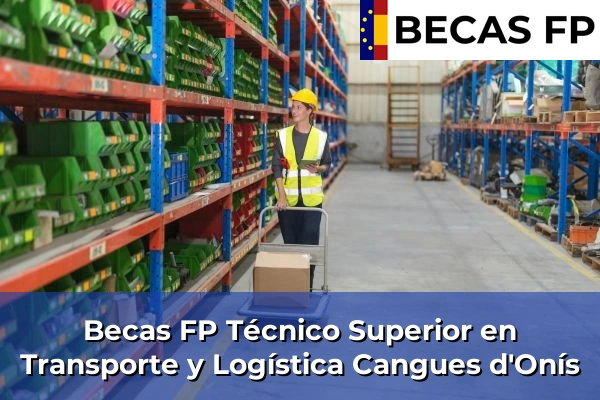 Becas FP Técnico Superior en Transporte y Logística en Asturias 3 Becas FP Técnico Superior en Transporte y Logística en Cangues d'Onís