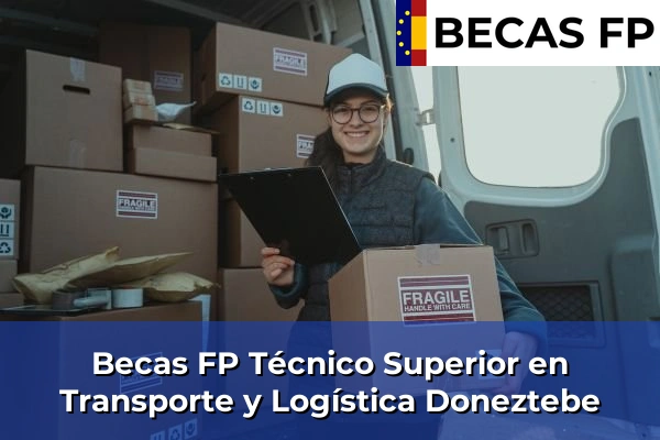 Becas FP Técnico Superior en Transporte y Logística en Vizcaya 19 Becas FP Técnico Superior en Transporte y Logística en Doneztebe