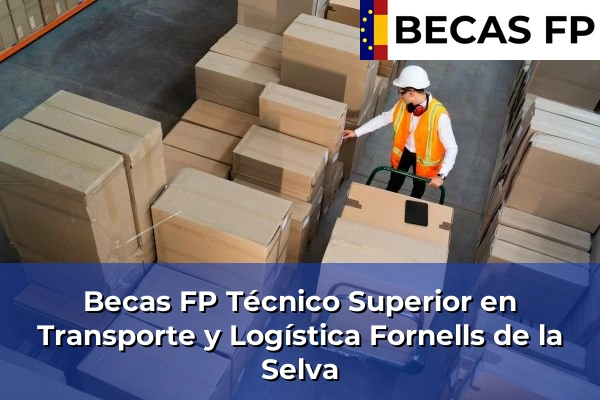 Becas FP Técnico Superior en Transporte y Logística en Girona 12 Becas FP Técnico Superior en Transporte y Logística en Fornells de la Selva