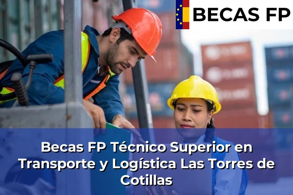 Becas FP Técnico Superior en Transporte y Logística en Las Torres de Cotillas