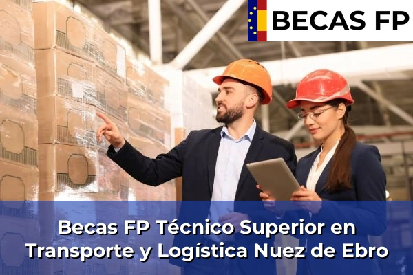 Becas FP Técnico Superior en Transporte y Logística en Nuez de Ebro