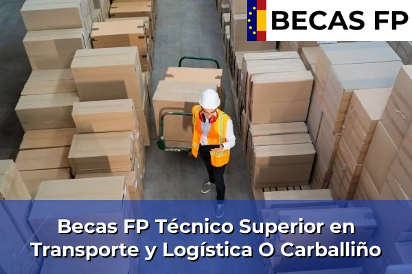 Becas FP Técnico Superior en Transporte y Logística en O Carballiño