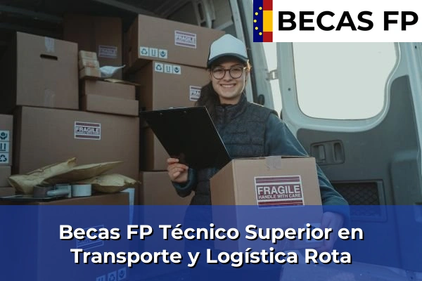 Becas FP Técnico Superior en Transporte y Logística en Rota