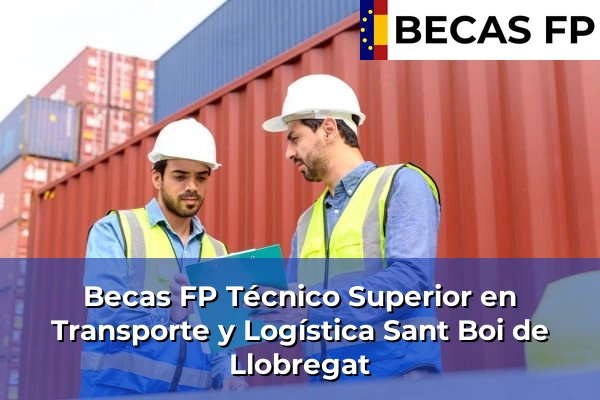 Becas FP Técnico Superior en Transporte y Logística en Sant Boi de Llobregat