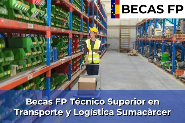 Becas FP Técnico Superior en Transporte y Logística en Sumacàrcer