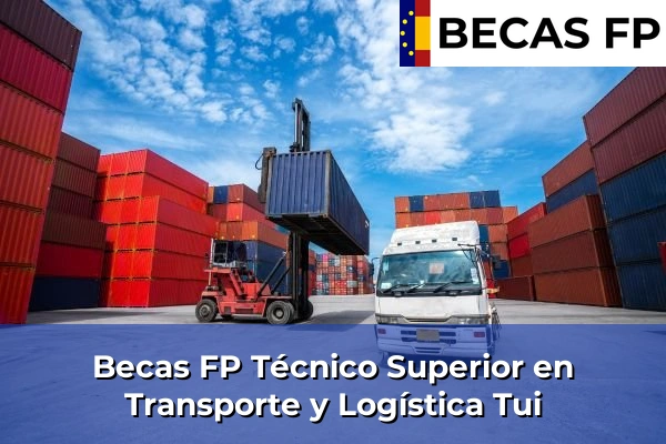 Becas FP Técnico Superior en Transporte y Logística en Tui