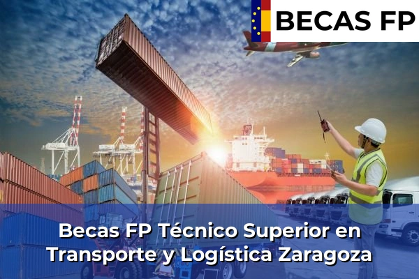Becas FP Técnico Superior en Transporte y Logística en Zaragoza